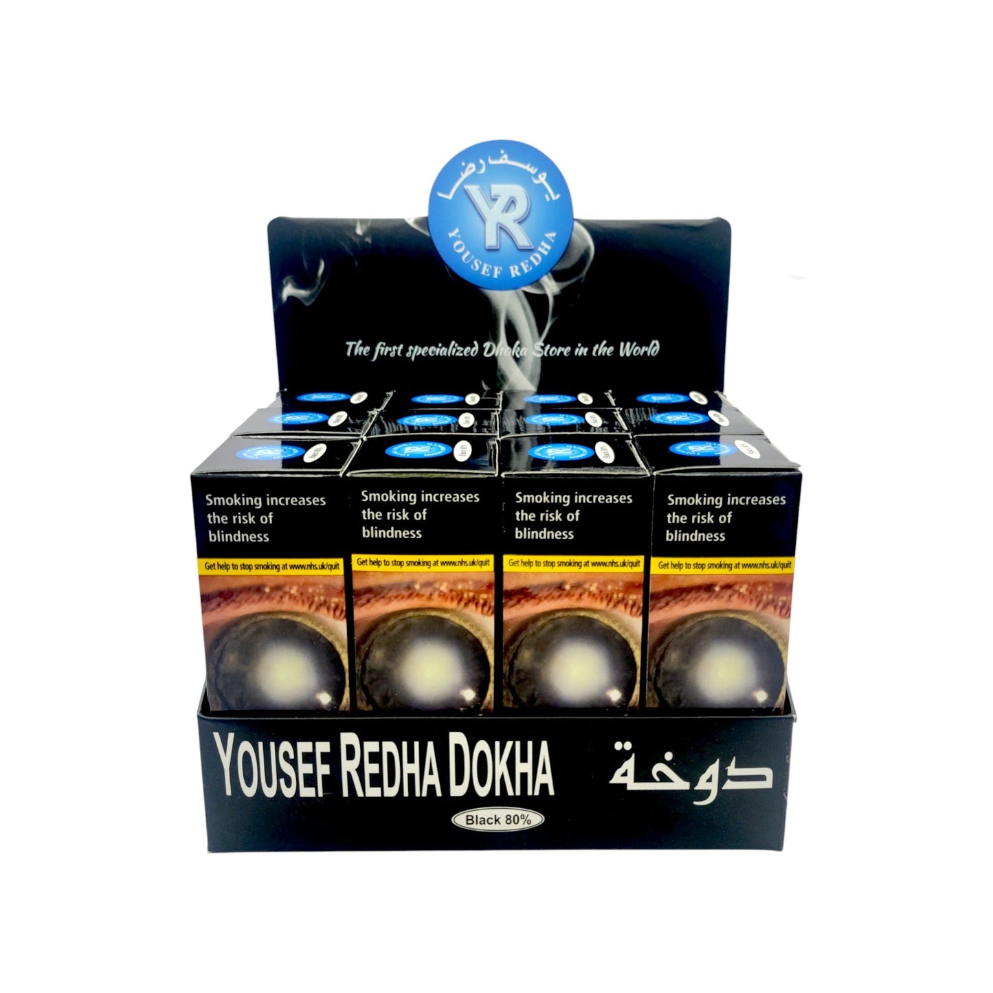 Yousef Redha Dokha Black 80%