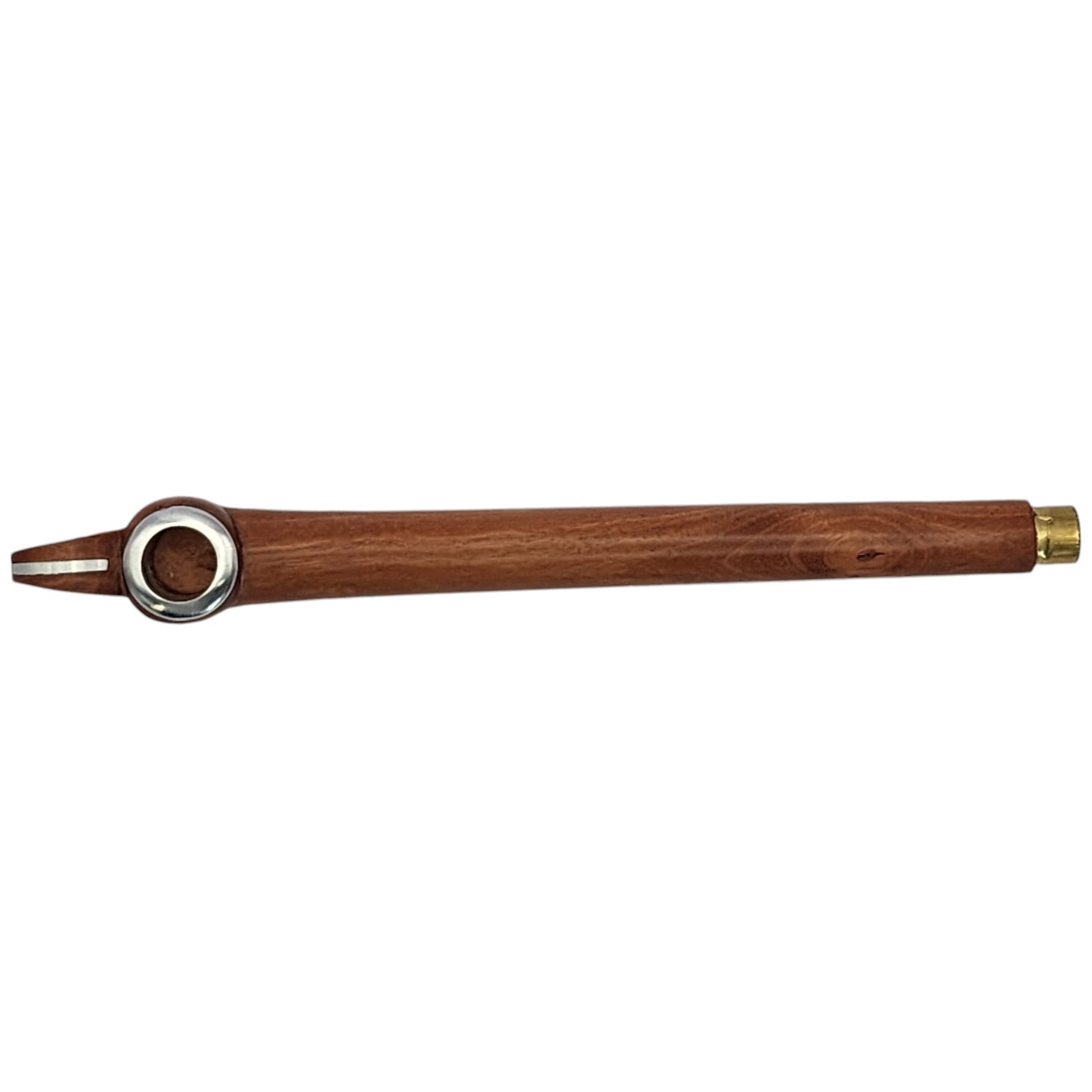 Platinum Medwakh - With Silver Metal Head and Silver Line / Round Tip
