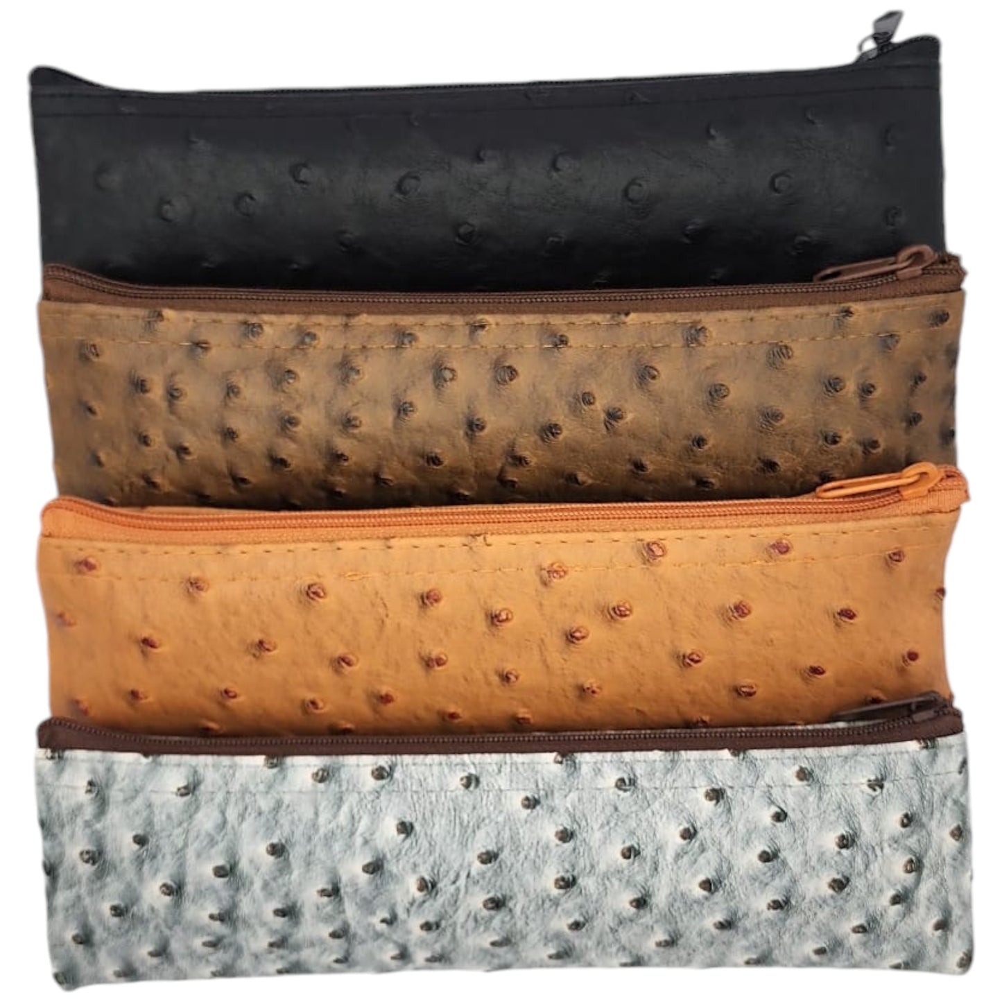 Pouch - PU Ostrich Leather