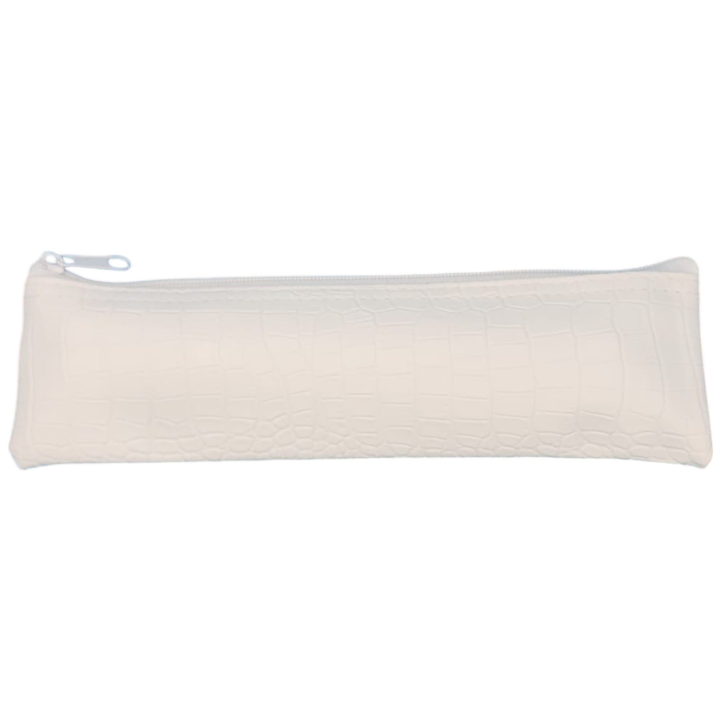 White PU Leather Pouch