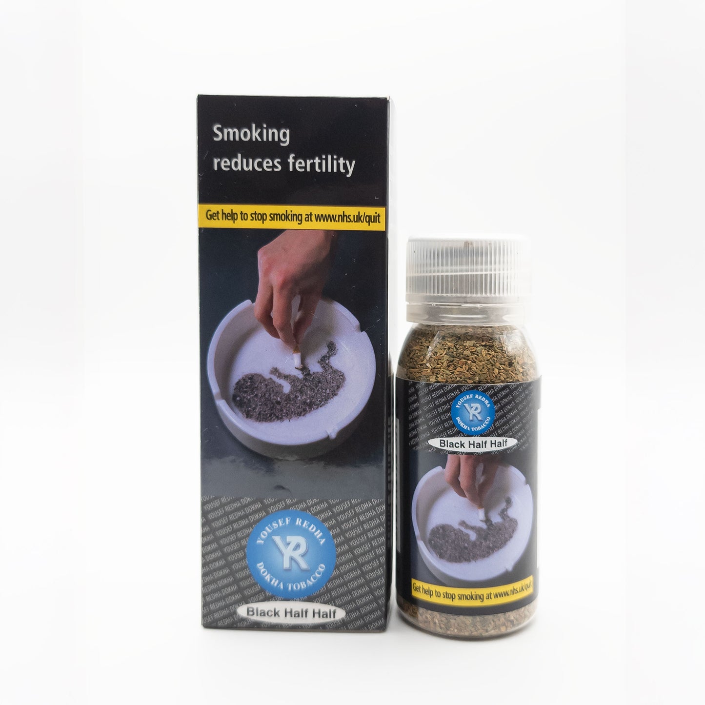 Yousef Redha Dokha Black Half Half