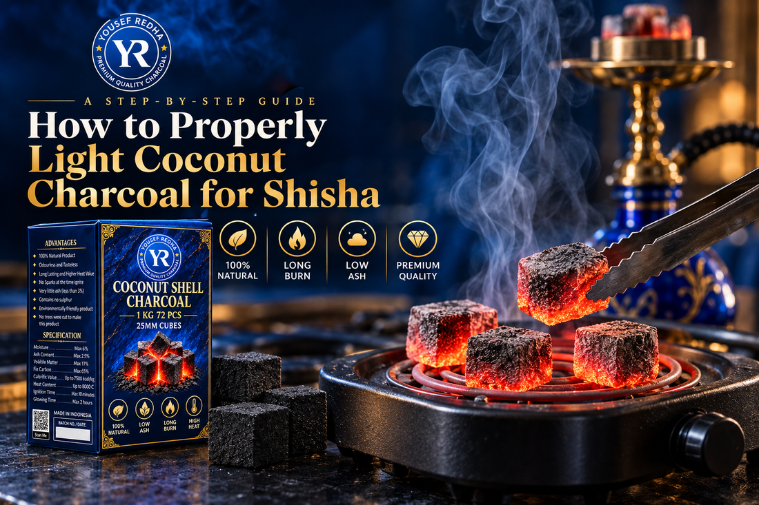 How to Properly Light Coconut Charcoal for Shisha: A Step-by-Step Guide