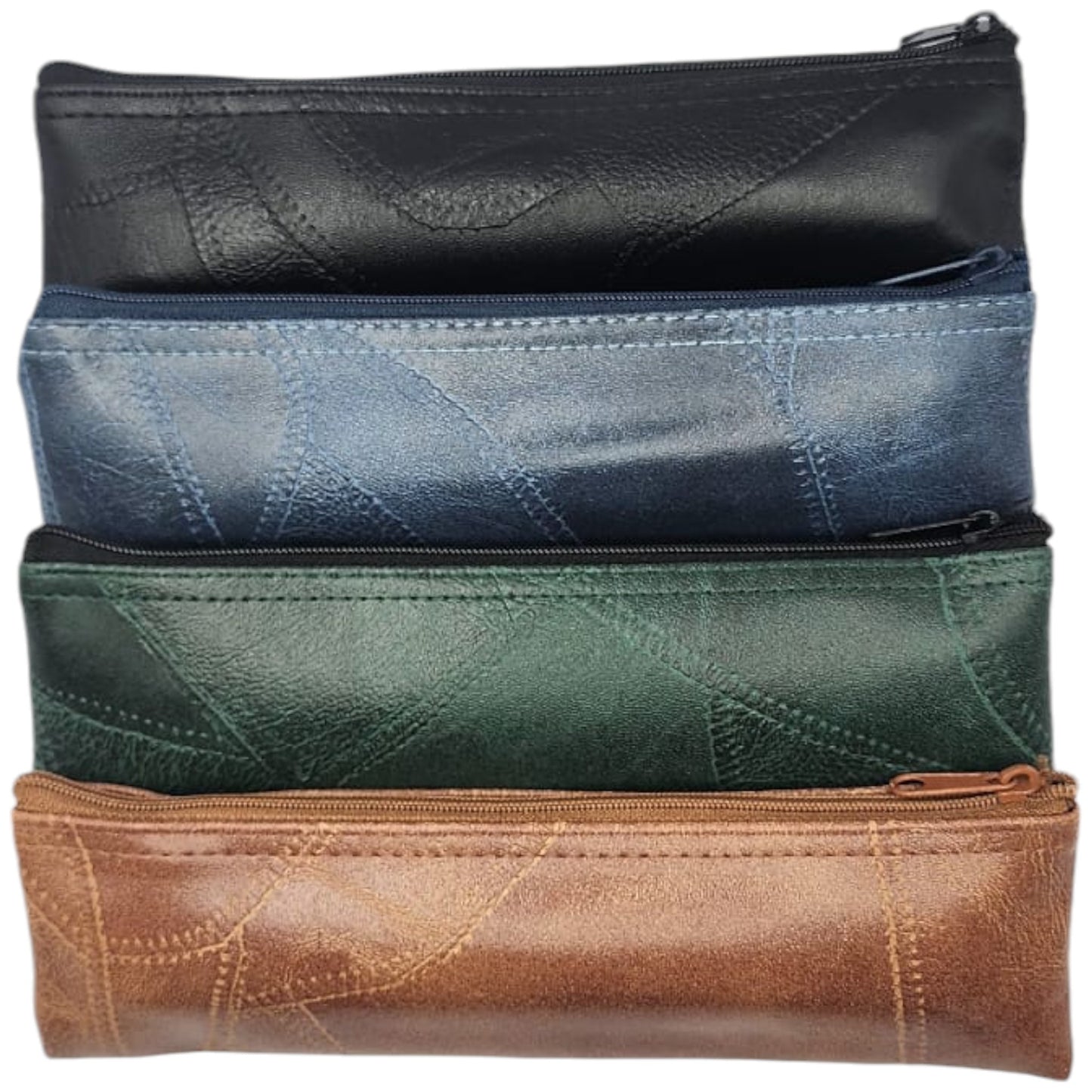 Pouch PU Leather Blue / Green / Black / Brown